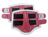 Coral Patent Brushing Boots with fleece lining