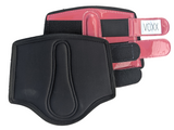 Coral Patent Brushing Boots with neoprene lining