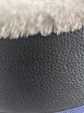 Navy Bell Boots