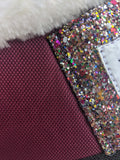 Red Bell Boots with Glitter tabs