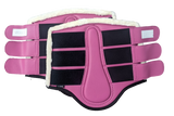 Magenta Brushing Boots with fleece lining