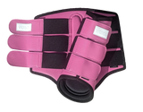 Magenta Brushing Boots with neoprene lining