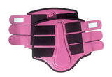 Magenta Brushing Boots with neoprene lining