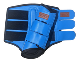 Blue Brushing Boots with neoprene lining